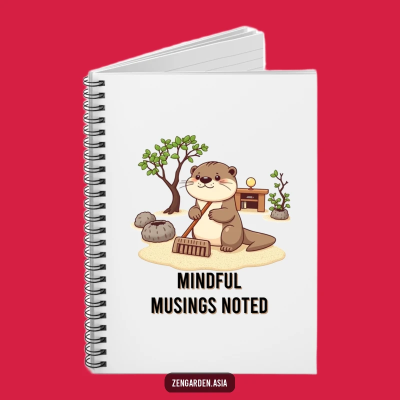 Funny Otter Zen Notebook: Raking Ideas Journal, Gift